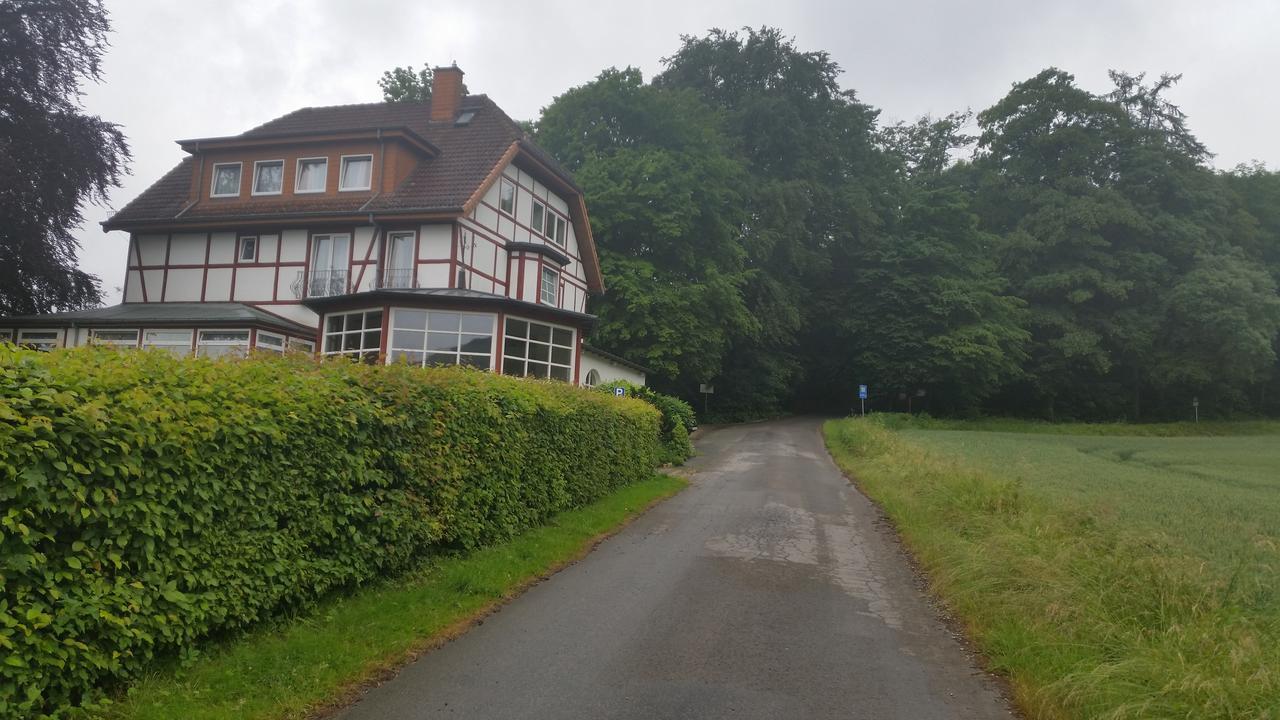 Landgasthaus Zu Den Erdfaellen Bad Pyrmont Bagian luar foto